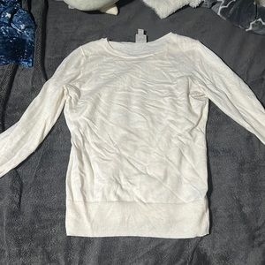 White XS size long sleeve shirt